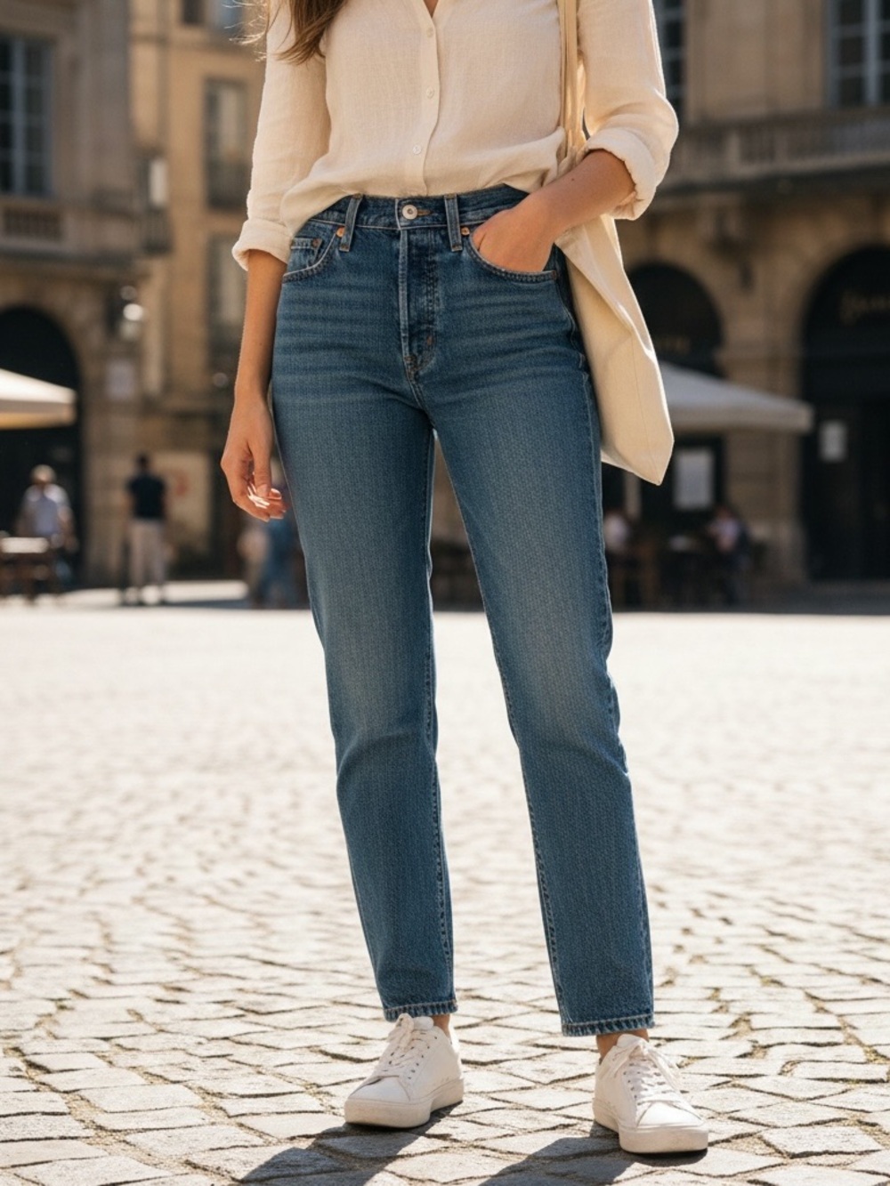 Levi's Women's Straight Leg Button Fly Jeans